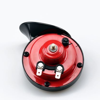 Изображение Color: Red, style: C - Motorcycle Horn Modification Super Loud Waterproof Snail Horn