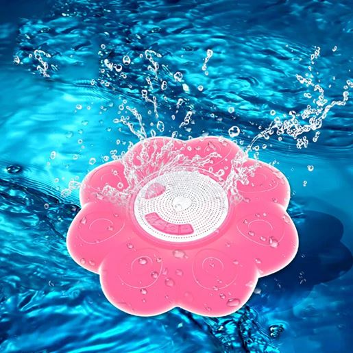 Picture of Colorful Automatic Changing Floating Bluetooth Speaker aterproof Portable Wireless Shower Speakers