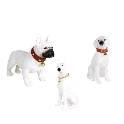 Picture of Color: White, style: M209, power: USB - New Bluetooth Speaker Whole Body Dog Creative Gift Cartoon Bulldog FM Radio Desktop Collection Audio