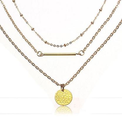 Picture of Gold Multilayer Sexy Necklace