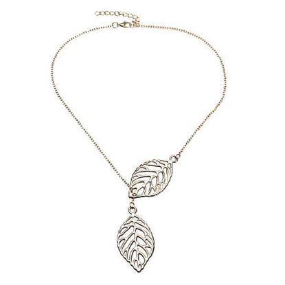 Picture of Trendy Leaves Pendant Necklace