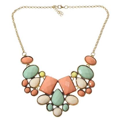 Picture of Vintage Crystal Alloy Necklace