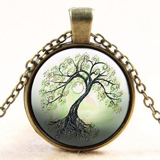 Picture of Vintage Tree of Life Necklaces