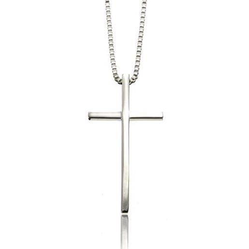 Picture of Men Necklace Stainless Steel Cross Pendant Necklace