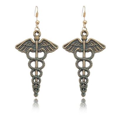 Picture of Retro Totem Dangle Earrings