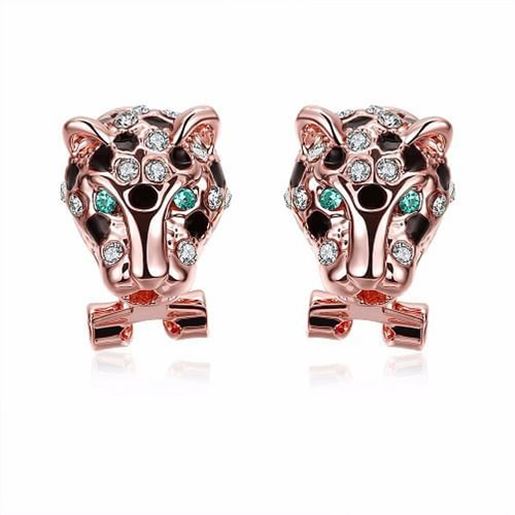 Picture of INALIS?Â® Women Earrings Leopard Rhinestone Earrings