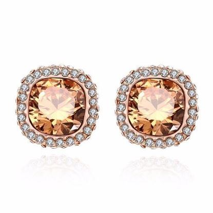 Picture of INALIS?Â® Square Crystal Earrings