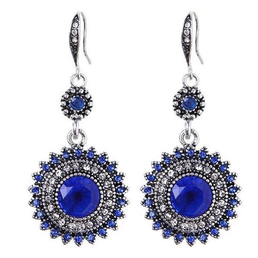 Picture of Bohemian Flower Dangle Earrings