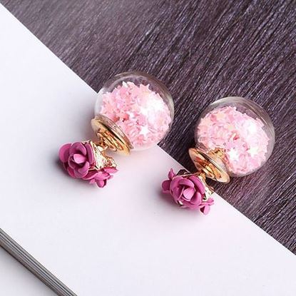 Picture of Wishing Ball Stars Stud Earrings