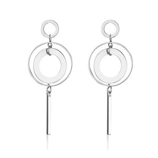 Picture of Simple Geometry Earrings Tassel Circle Women Earrings