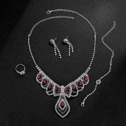 Picture of Bowknot Zirconia Jewelry Set