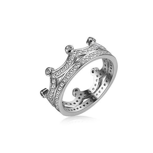 Picture of Women's Elegant Ring Crown Full Zircon Ring