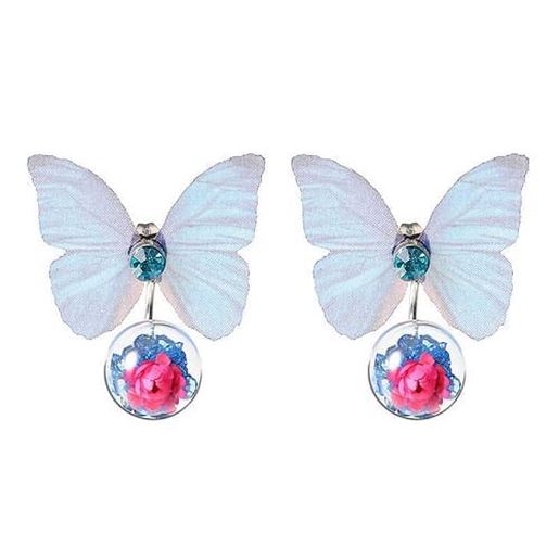 Picture of Butterfly Christmas Stud Earrings