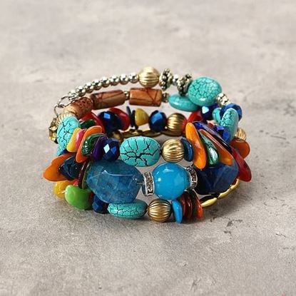 Picture of Bohemian Multilayer Beaded Bracelet