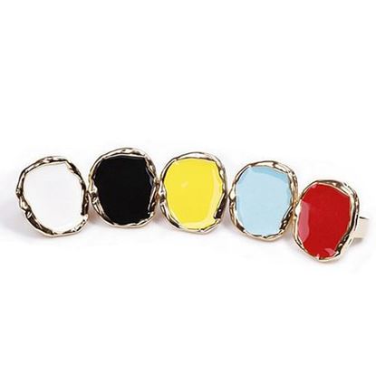 Picture of Irregular Candy Colorful Sweater Ring