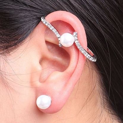 Picture of Sweet Crystal Pearls Earrings