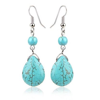 Picture of Ethnic Water Drop Earrings