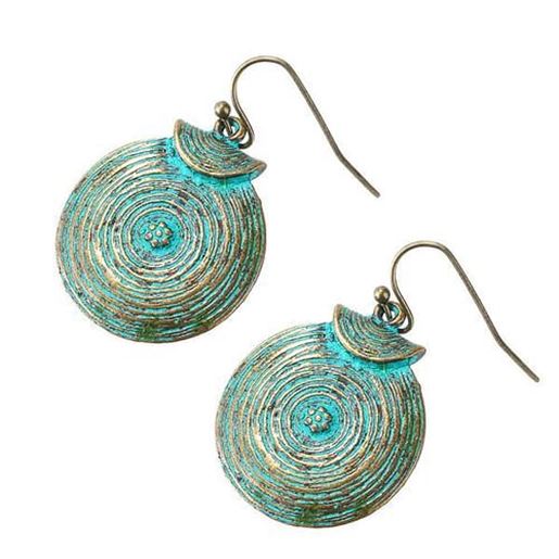 Picture of Retro Growth Ring Dangle Earrings