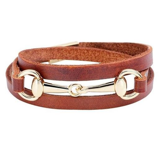 Picture of Vintage Buckle Leather Bracelet