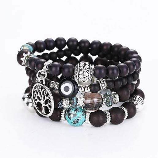 Picture of Bohemian Multilayer Beaded Bracelets