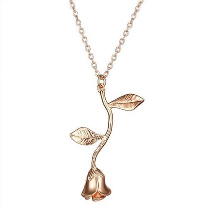 Picture of Luxury Rose Charm Necklace