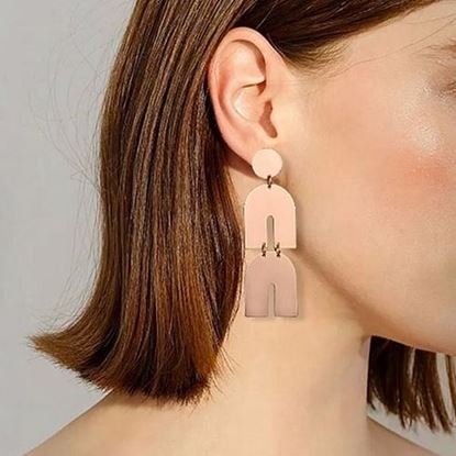 Picture of Metal Irregular Exaggerated Earrings