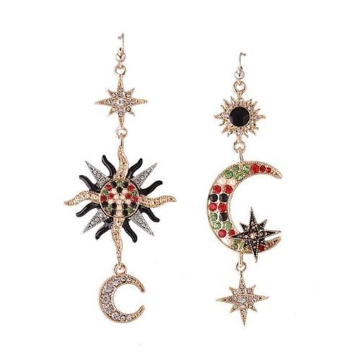 Picture of Asymmetric Stellar Drop Earrings