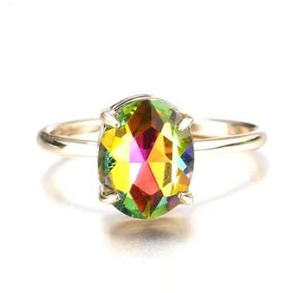 Picture of Simple Crystal Ring