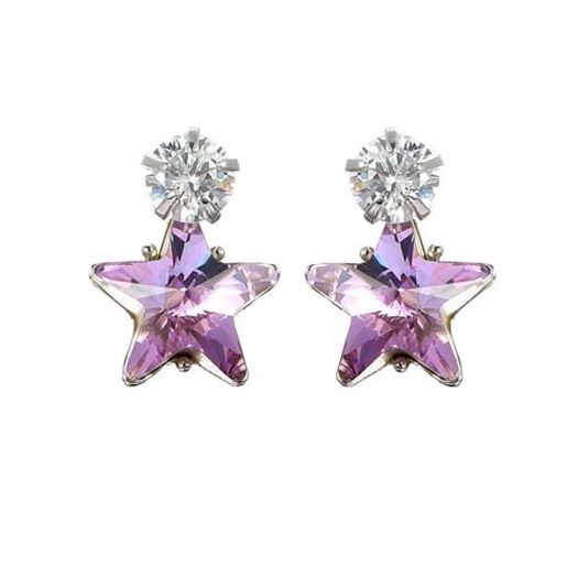 Picture of Classic Crystal Star Earrings