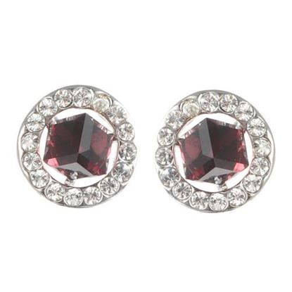 Picture of Classic Cubic Crystal Earrings