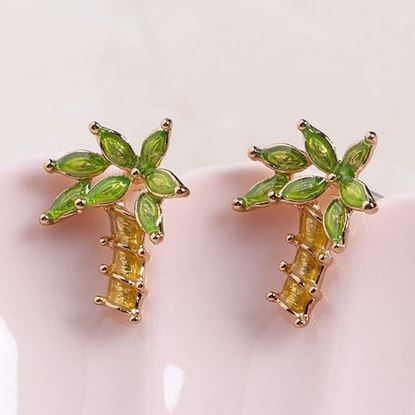 Picture of Cute Palm Stud Earrings