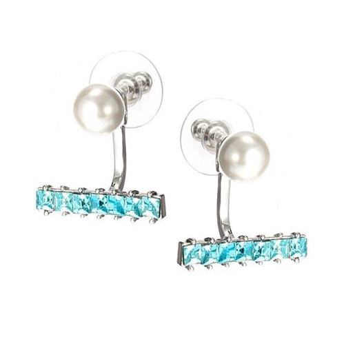 Picture of Fashion Pearl Rhinestones Ear Jacket