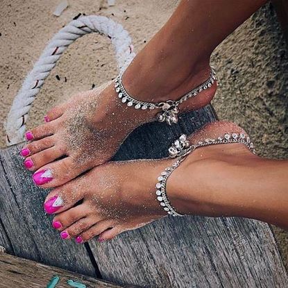 Picture of Summer Beach Sandals Barefoot Anklets