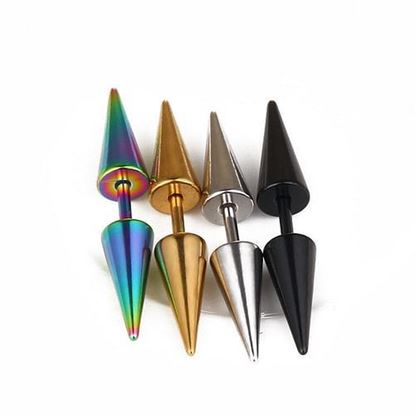 Picture of Men's Cone Titanium Steel Earrings