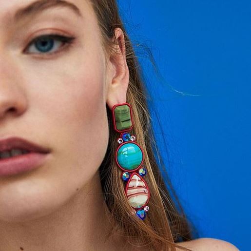 Picture of Boho Statement Long Earrings