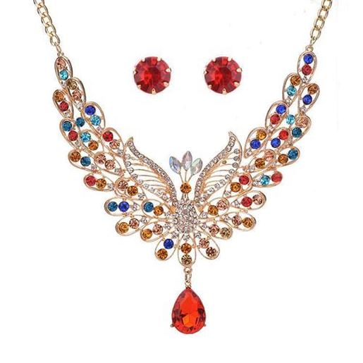 Picture of Luxury Peacock Jewelry Set