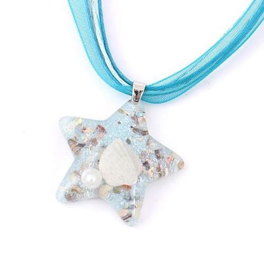 Picture of Shell Pearl Inside Star Necklace