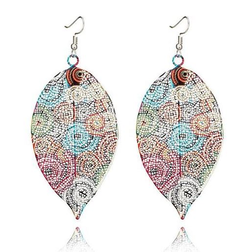 Picture of Boho Leaf Drop Earrings