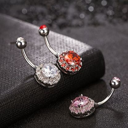 Picture of Zircon Crystal Belly Ring