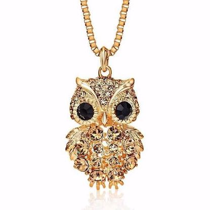 Picture of Cute Night Owl Pendant Necklaces