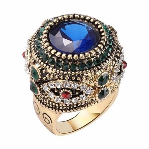 Picture of Ethnic Rhinestone Rings