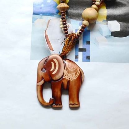 Picture of Vintage Elephant Pendant Necklace