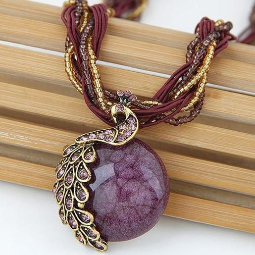 Picture of Bohemian Handmade Pendant Necklace