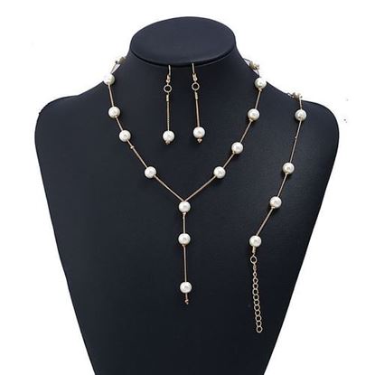 Picture of Fashion Gold Pendant Jewelry Sets