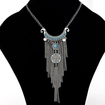 Picture of Vintage Statement Tassels Necklace