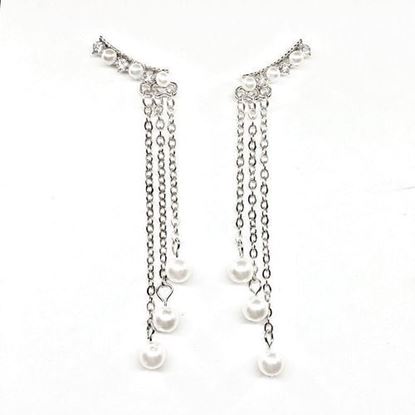 Picture of Fashion Chain Tassels Earrings