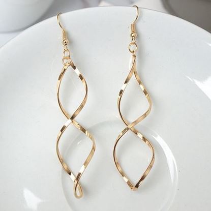 Picture of Trendy Spiral Curved Earrings