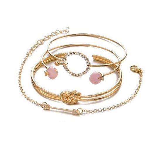 Picture of Sweet Chain Adjustable Bracelet Set