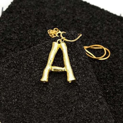 Picture of Statement Pendant Gold Necklace