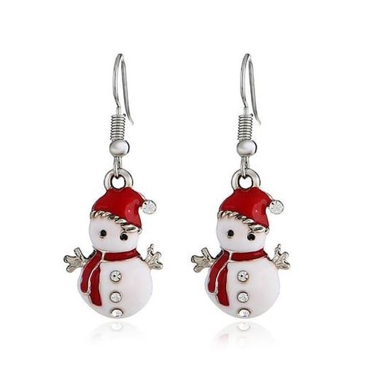 Picture of Cute Snowman Earrings